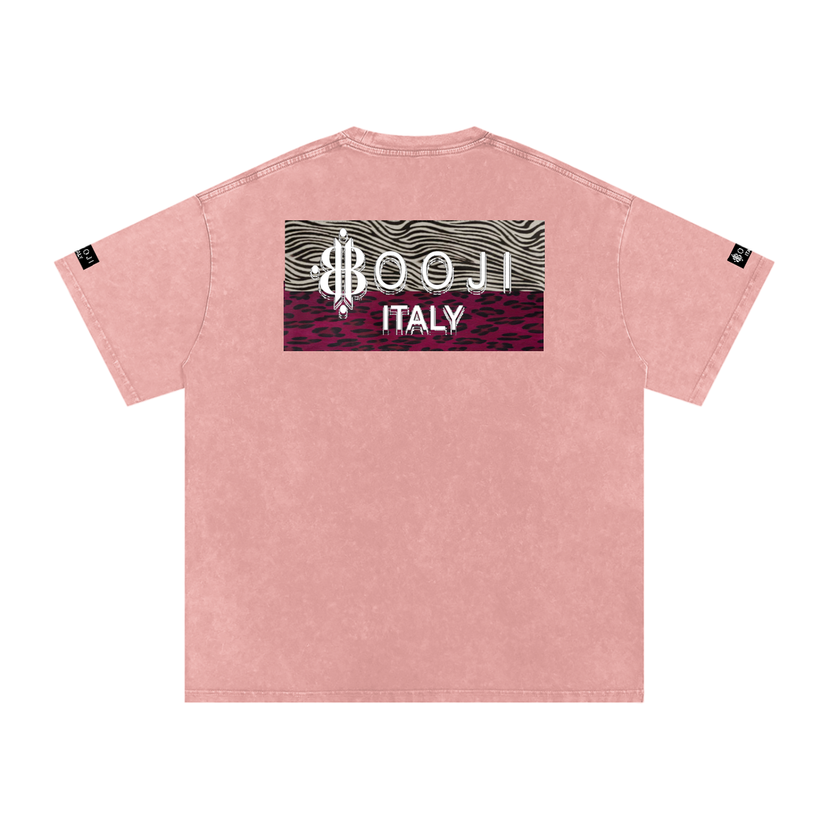 BOOJI ITALY WILD INFLUENCE COLLECTION SNOW WASHED T-SHIRT