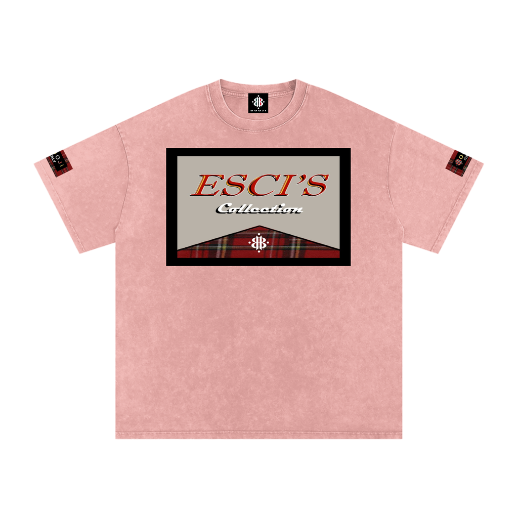 BOOJI ITALY ESCI'S COLLECTION SNOW WASHED T-SHIRT