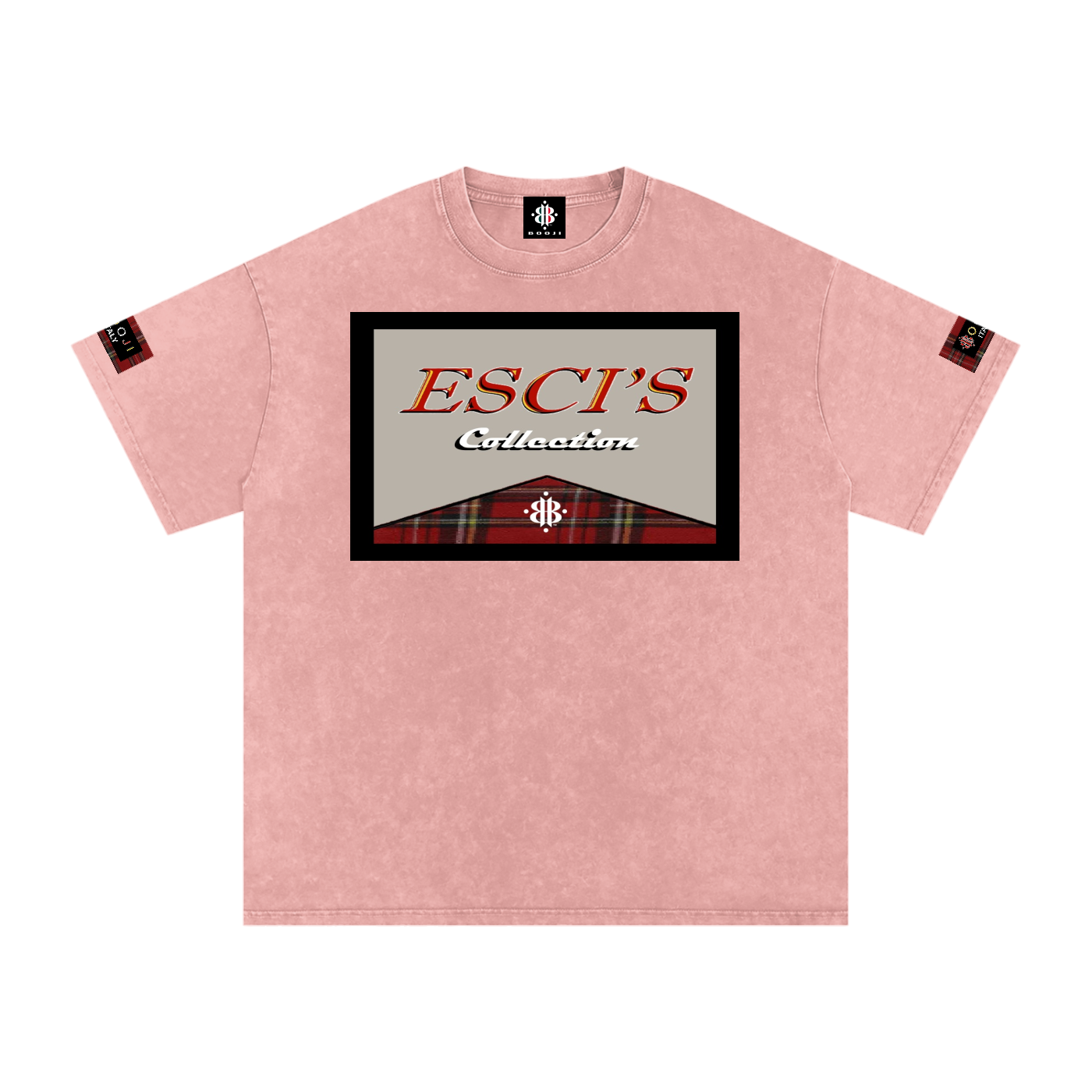 BOOJI ITALY ESCI'S COLLECTION SNOW WASHED T-SHIRT