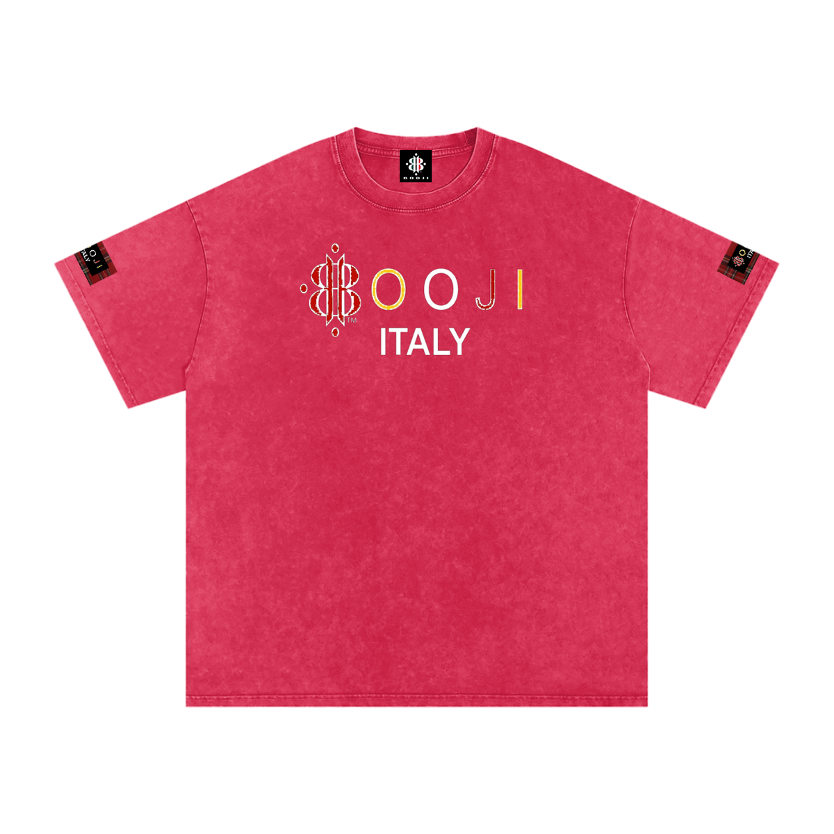 BOOJI ITALY ESCI'S COLLECTION SNOW WASHED T-SHIRT
