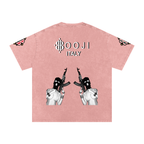 BOOJI ITALY BITE THA BULLET SNOW WASHED T-SHIRT