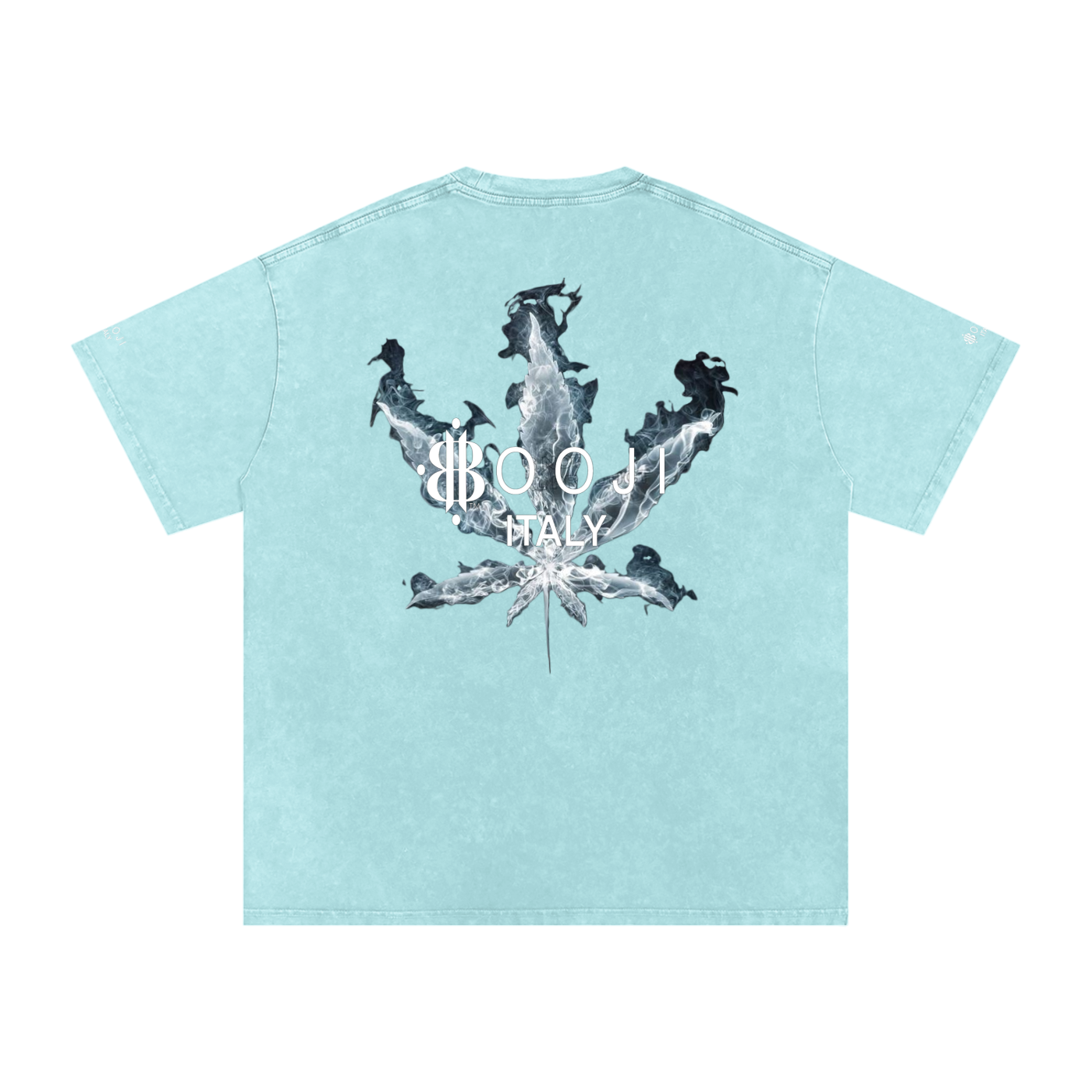 BOOJI ITALY "SMOKES COLLECTION" SNOW WASHED T-SHIRT