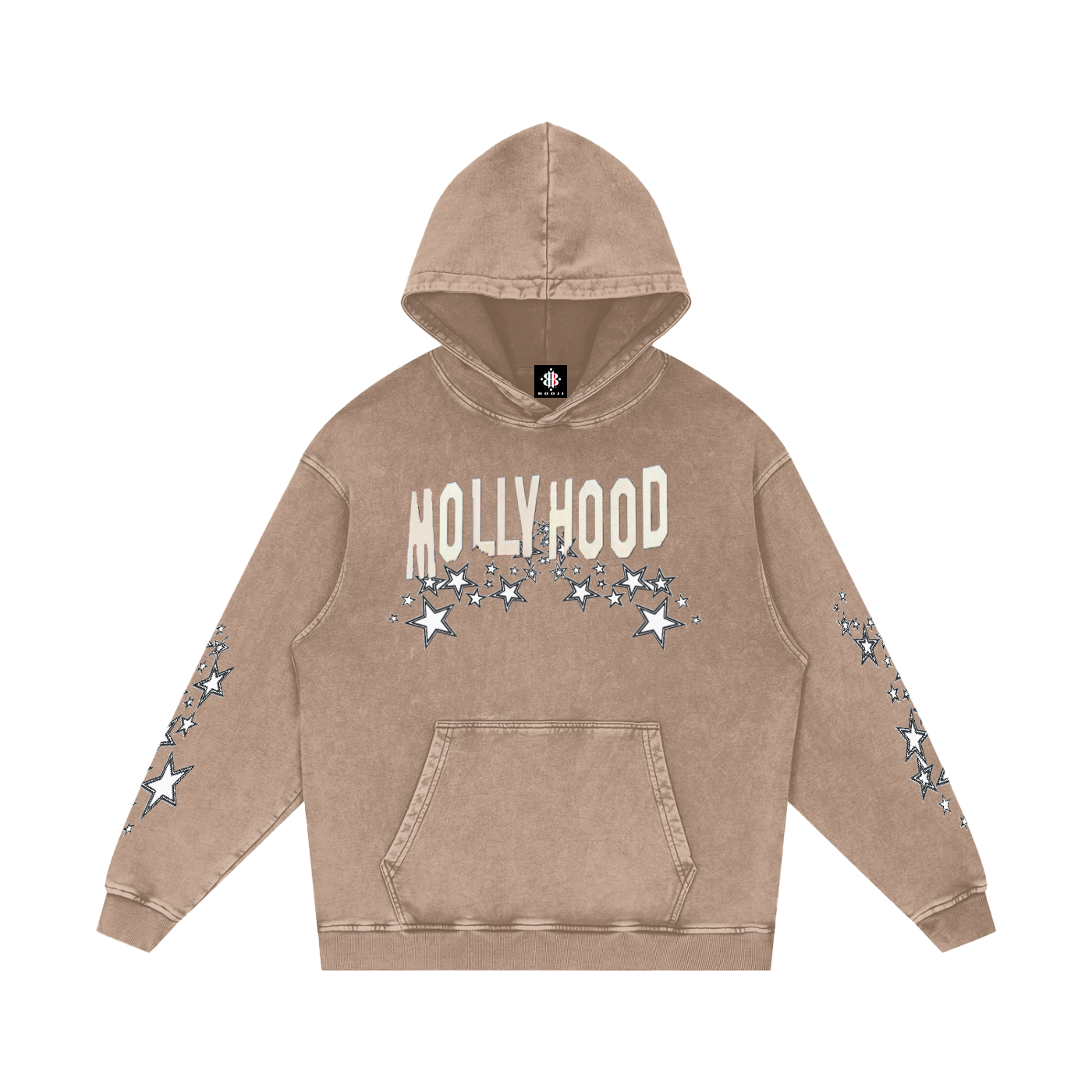 BOOJI ITALY MOLLYHOOD COLLECTION SNOW WASHED T-SHIRT