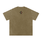 BOOJI ITALY 7 STARS 4 EVER $ LOGO SNOW WASHED T-SHIRT
