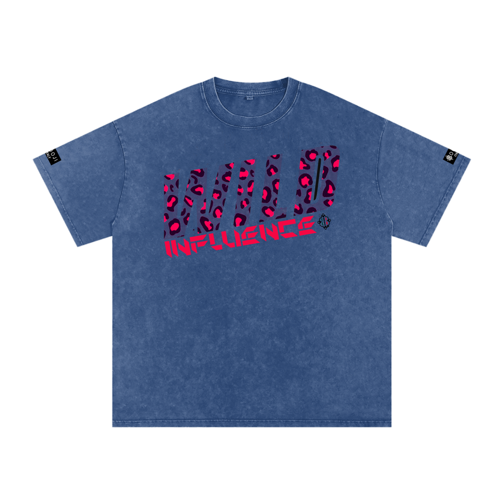 BOOJI ITALY "WILD INFLUENCE" SNOW WASHED T-SHIRT