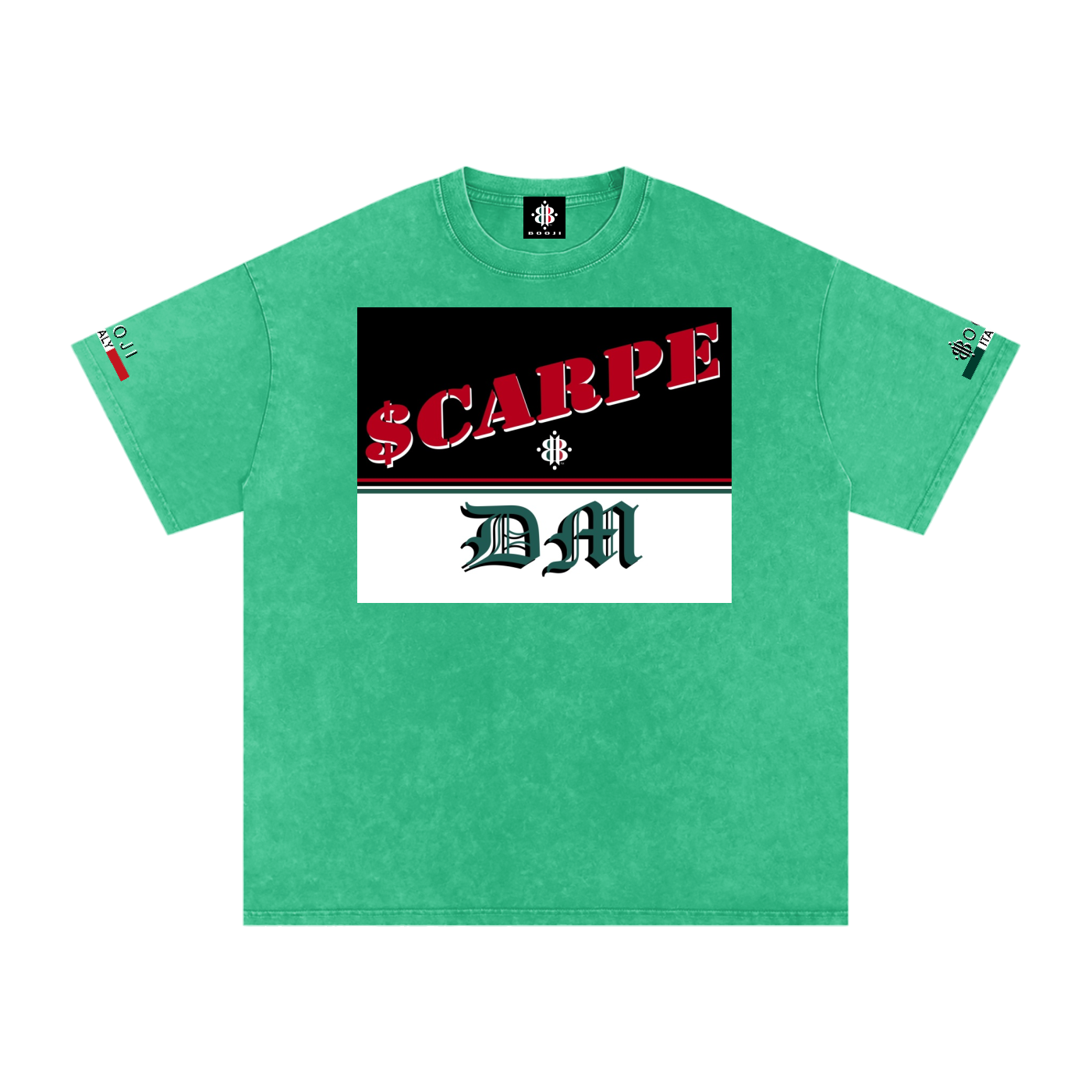 BOOJI ITALY SCARPE DM COLLECTION SNOW WASHED T-SHIRT