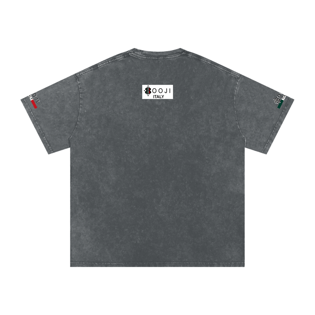 BOOJI ITALY SCARPE DM COLLECTION SNOW WASHED COTTON T-SHIRT