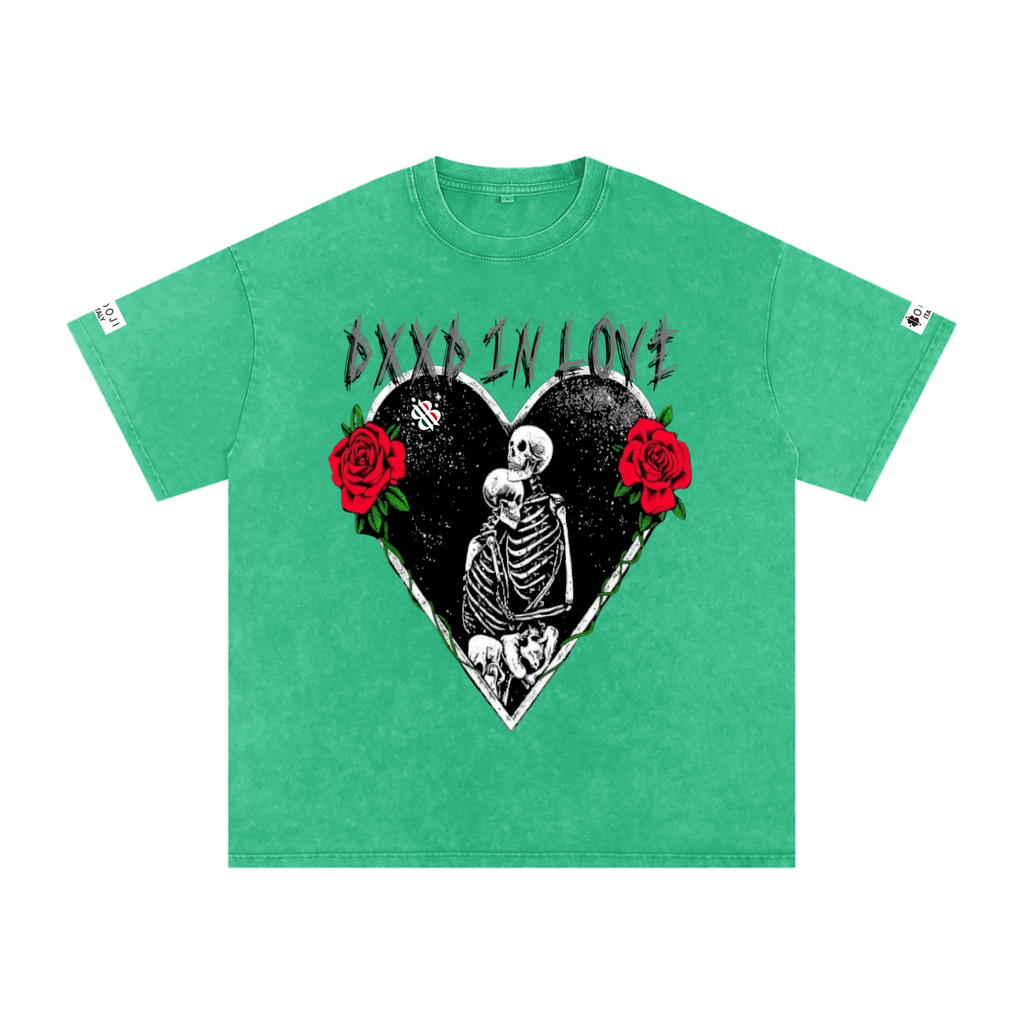 BOOJI ITALY "DXXD IN LOVE" SNOW WASHED T-SHIRT