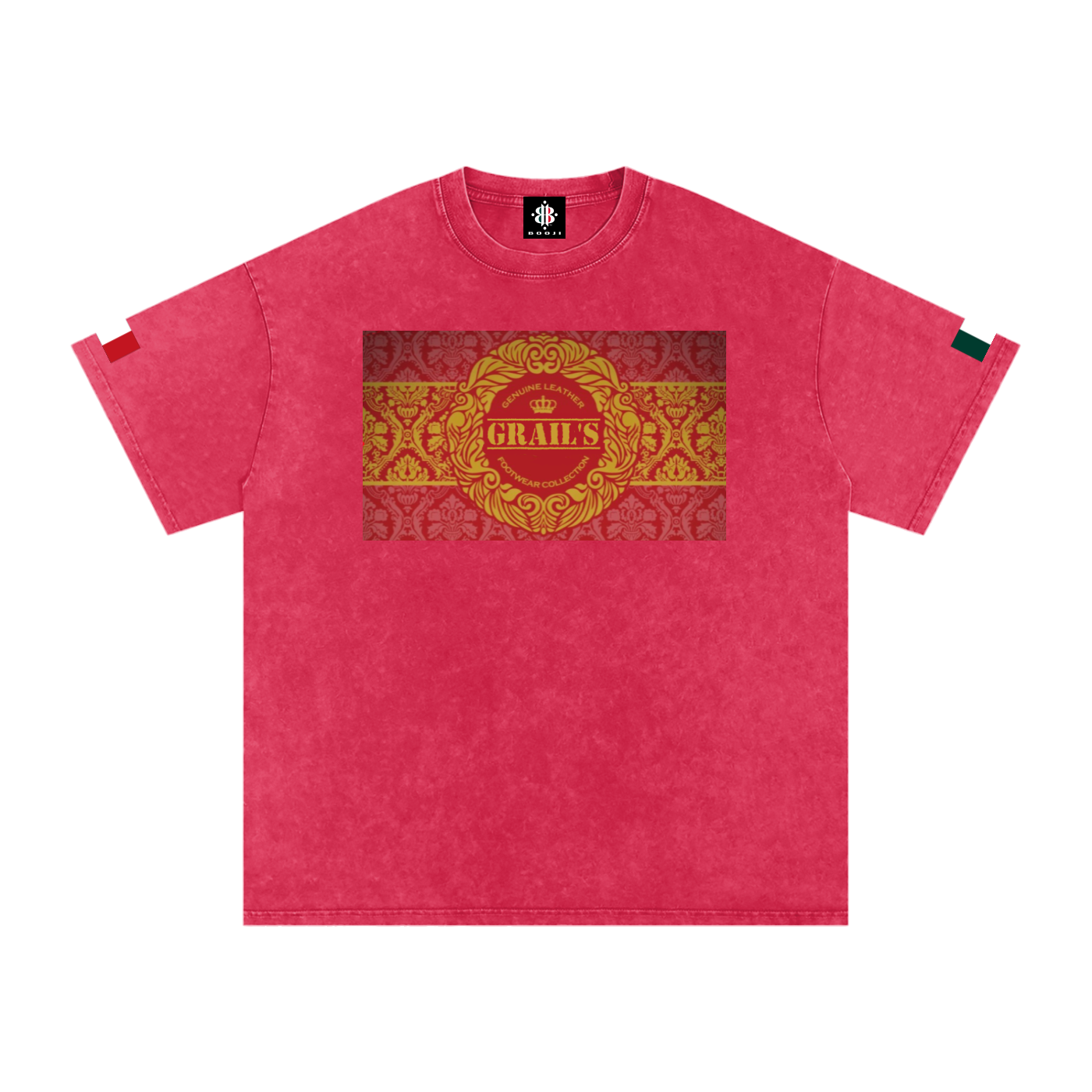 BOOJI ITALY GRAIL'S COLLECTION SNOW WASHED T-SHIRT