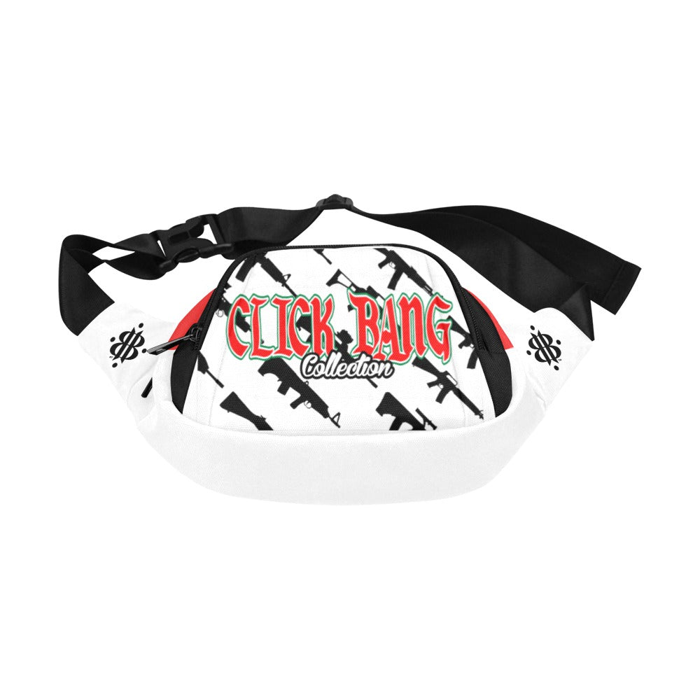 BOOJI ITALY CLICK BANG COLLECTION WHITE WAIST BAG