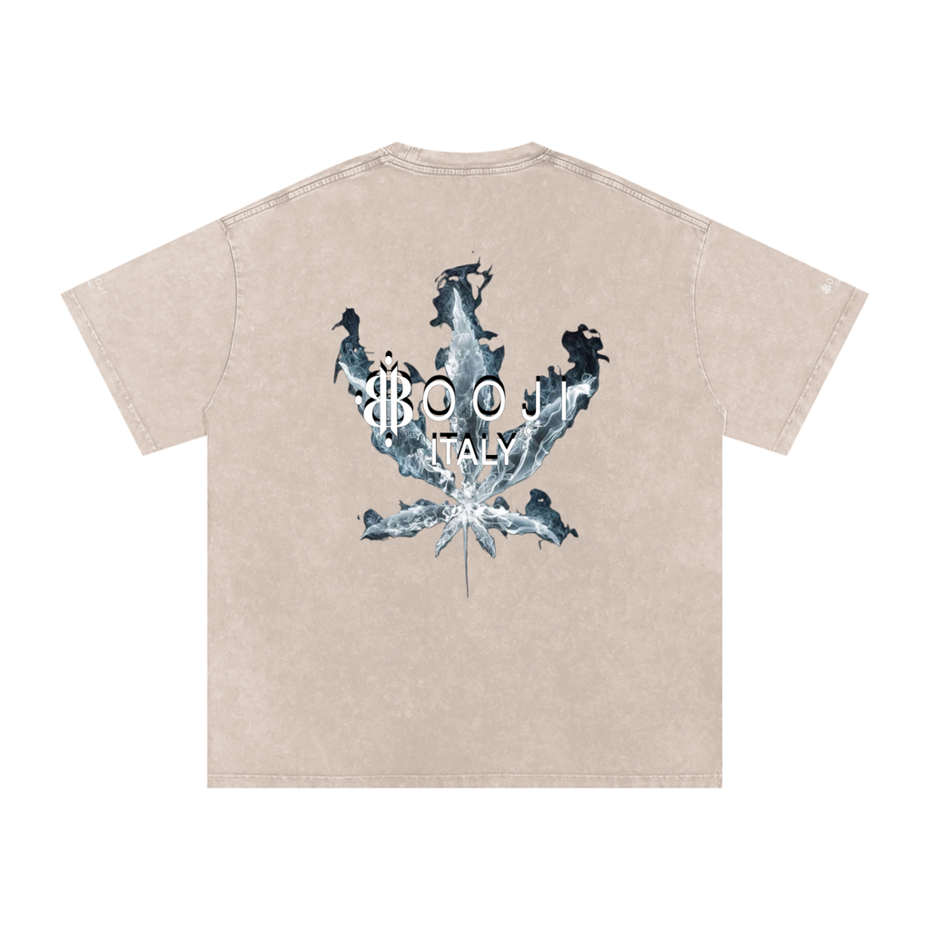 BOOJI ITALY SMOKES COLLECTION SNOW WASHED T-SHIRT