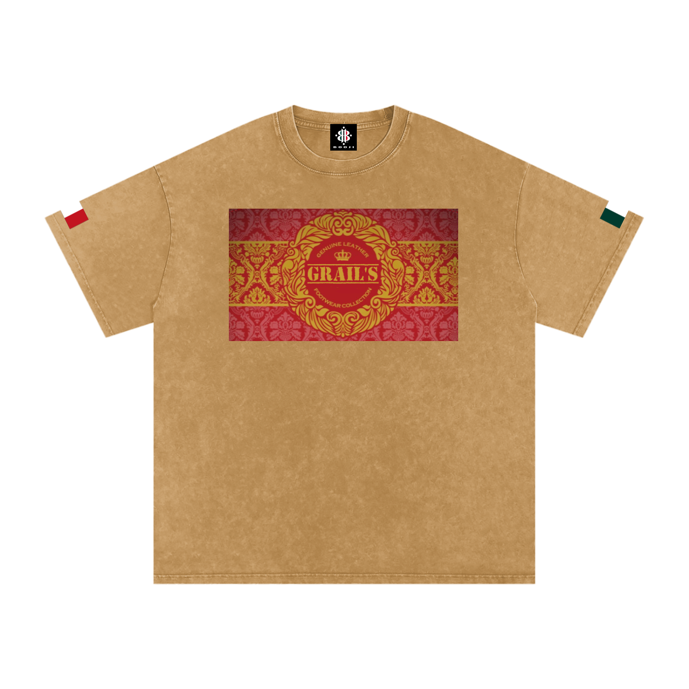 BOOJI ITALY GRAIL'S COLLECTION SNOW WASHED T-SHIRT