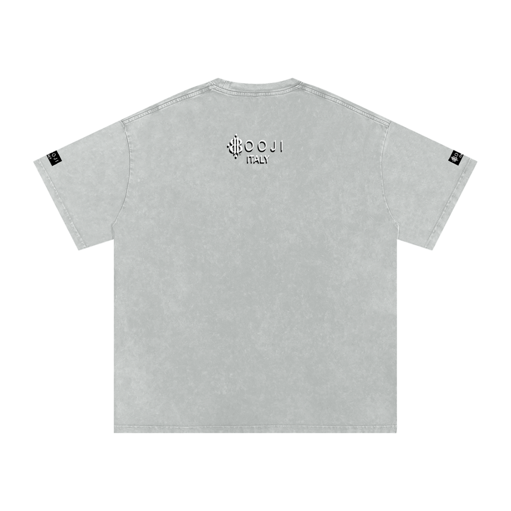 BOOJI ITALY RICH SINNERS SNOW WASHED T-SHIRT