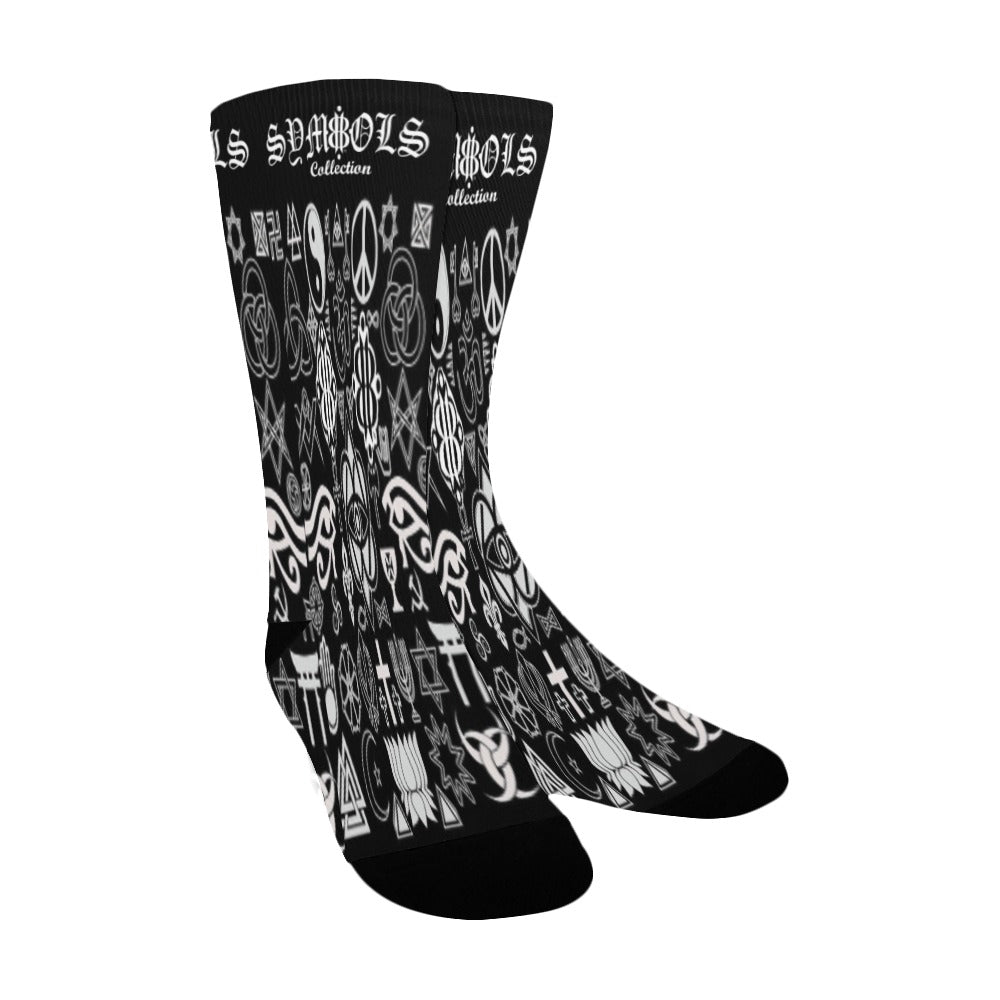 BOOJI ITALY SYMBOLS COLLECTION WOMEN'S CREW SOCKS