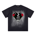 BOOJI ITALY DXXD IN LOVE LOGO MONKEY WASHED T-SHIRT