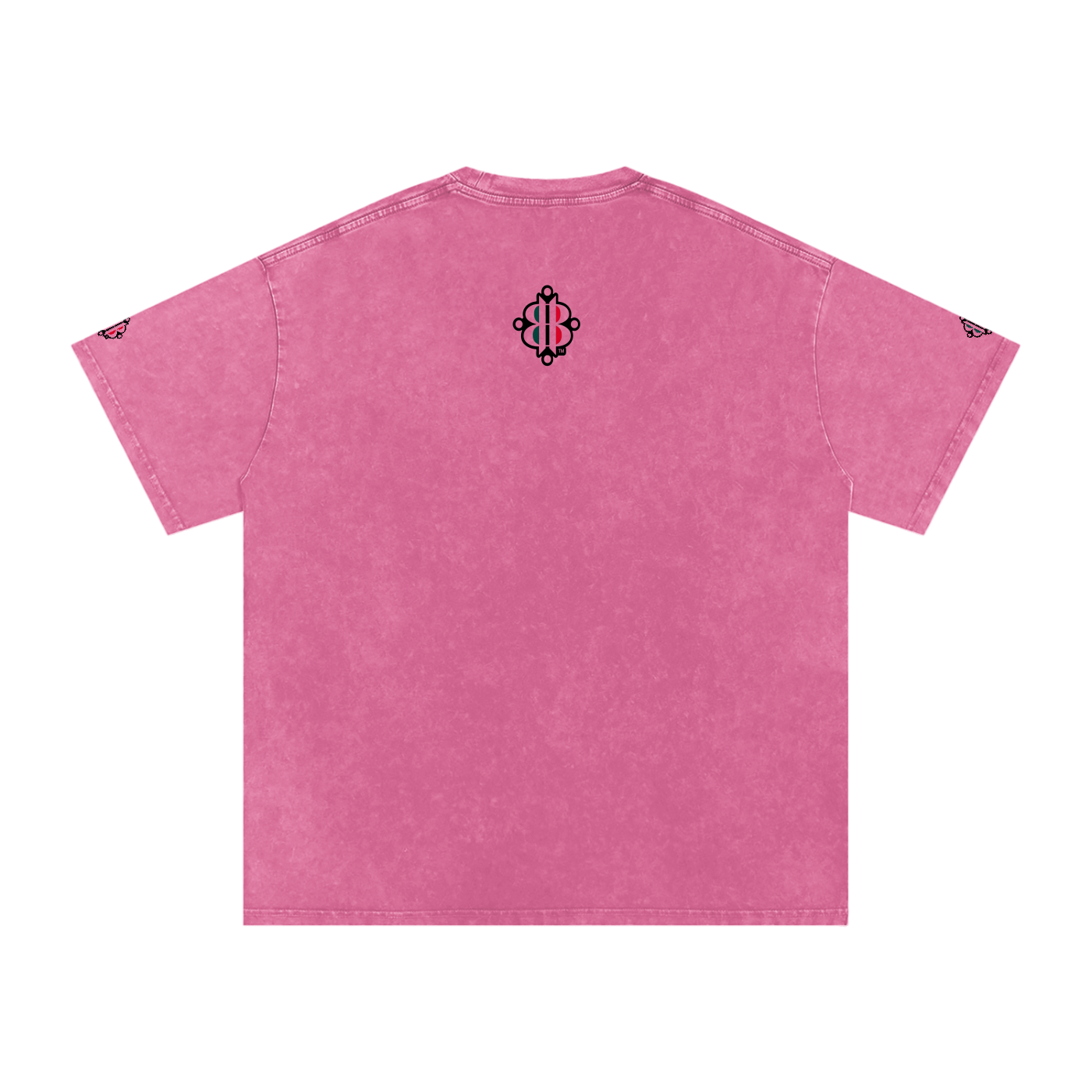BOOJI ITALY 7 STARS 4 EVER $ LOGO SNOW WASHED T-SHIRT