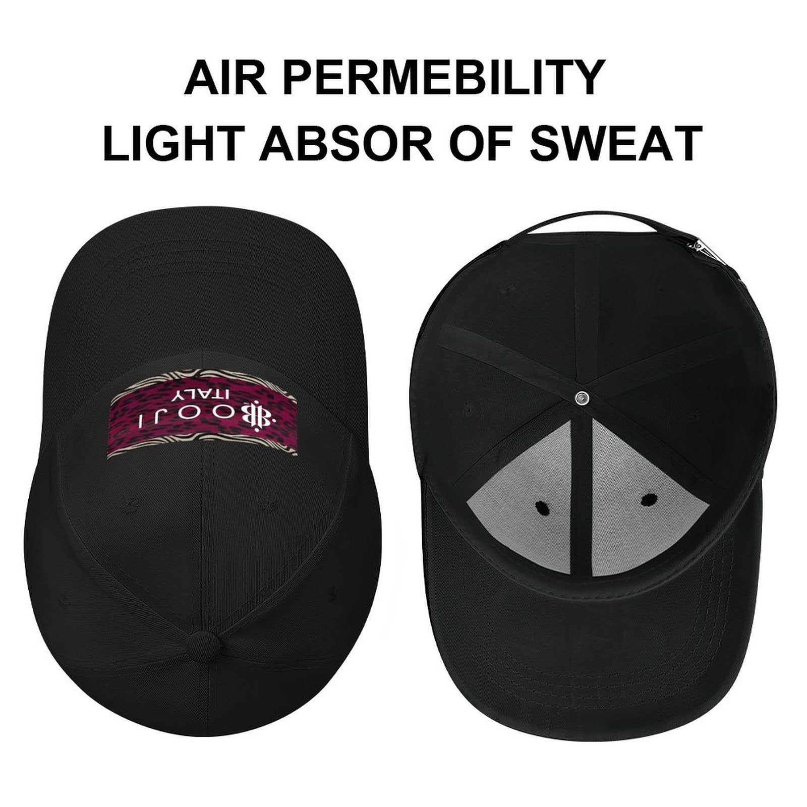 BOOJI ITALY COLLECTION ADJUSTABLE BASEBALL HAT