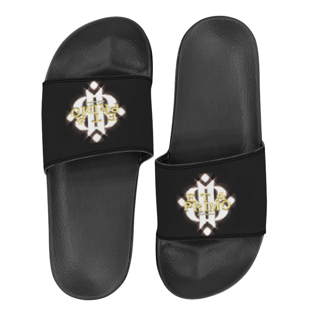 BOOJI ITALY ETA PRIMO COLLECTION WOMEN'S BLACK SOLE SLIDES