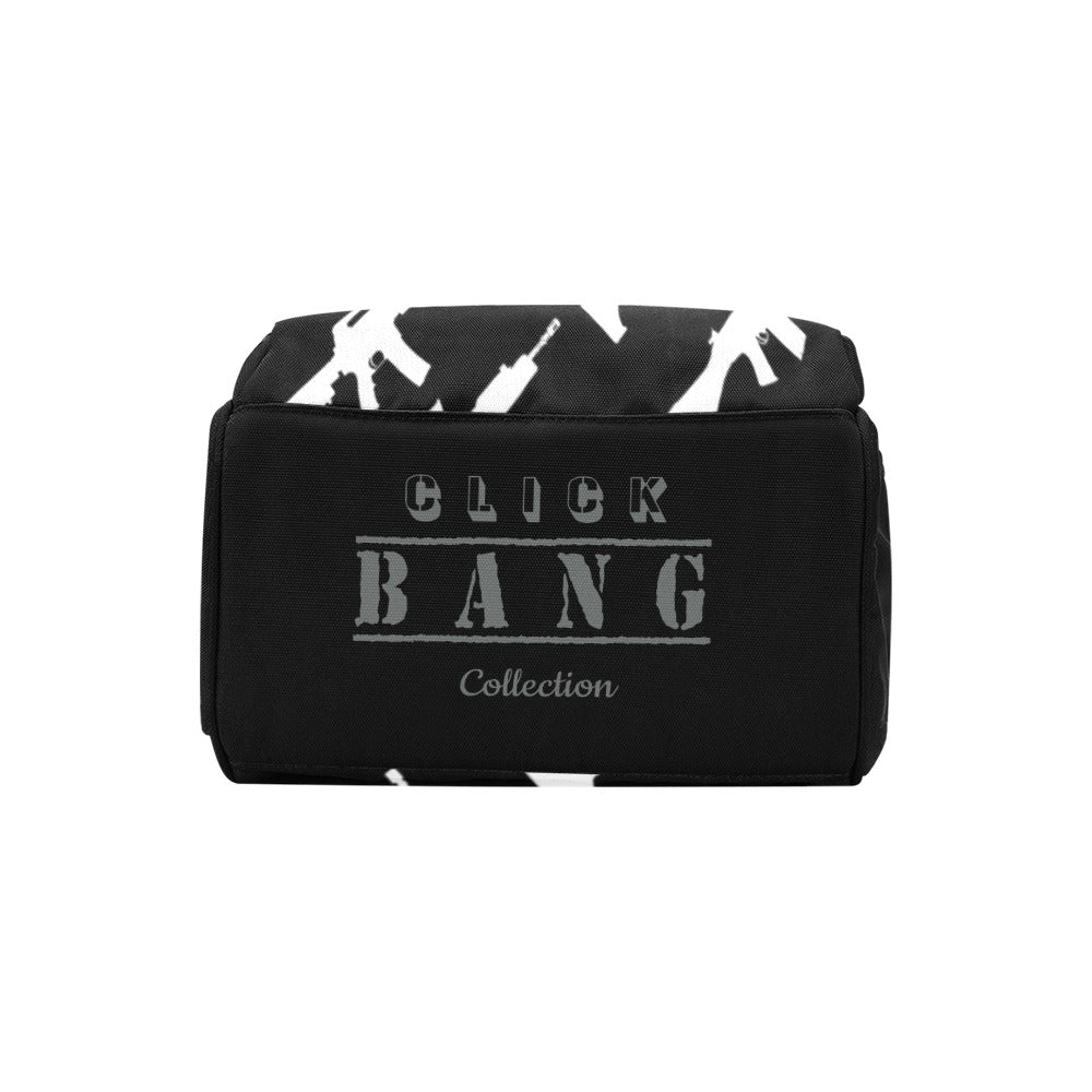 BOOJI ITALY "CLICK BANG COLLECTION" BLACK LUXURY BACKPACK