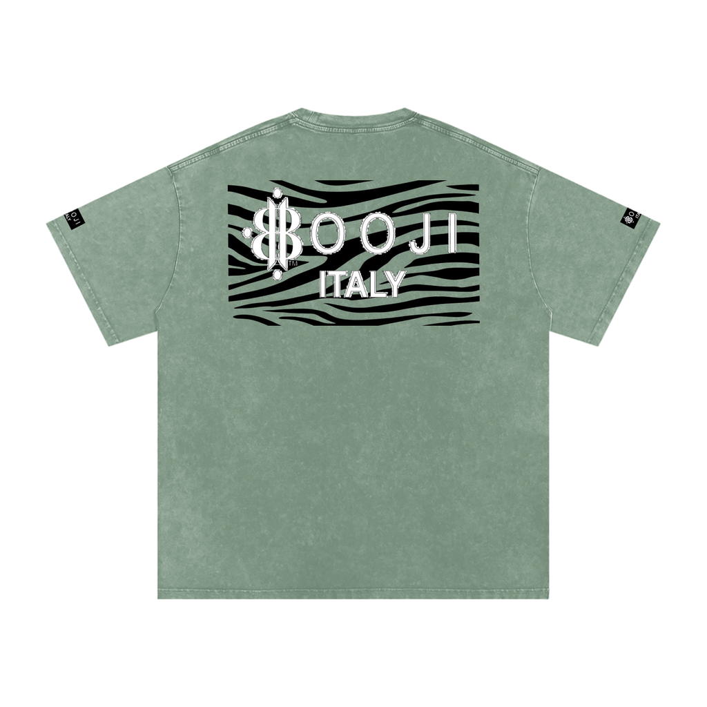 BOOJI ITALY "WILD INFLUENCE" SNOW WASHED T-SHIRT