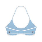 BOOJI ITALY 4 EVER $ LOGO WOMEN'S HALTER YOGA SPORTS BRA
