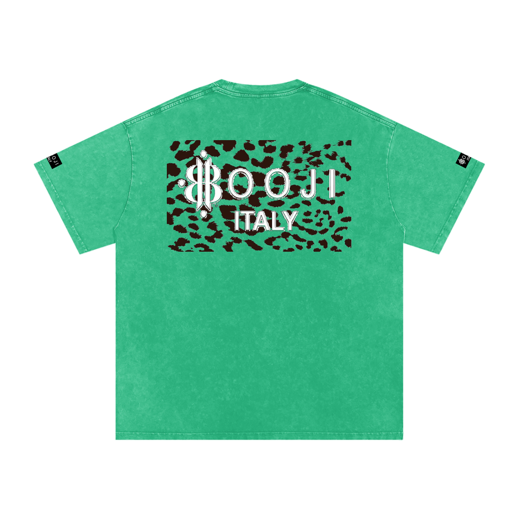 BOOJI ITALY "SAVAGE HEROES" SNOW WASHED T-SHIRT