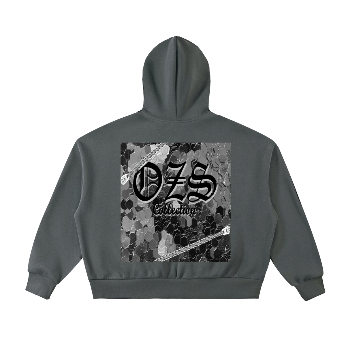 BOOJI ITALY OZS COLLECTION MEN'S FULL-ZIP HOODIE