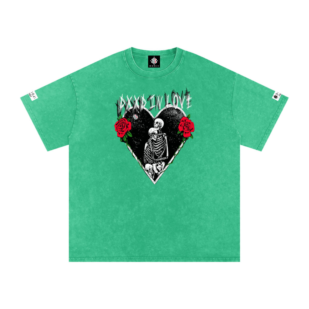 BOOJI ITALY DXXD IN LOVE SNOW WASHED T-SHIRT
