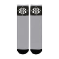 BOOJI ITALY MAGADIGS COLLECTION WOMEN'S GREY CREW SOCKS