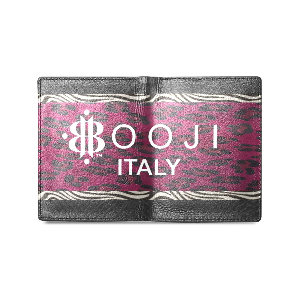 BOOJI ITALY WILD INFLUENCE COLLECTION MEN'S LEATHER WALLET
