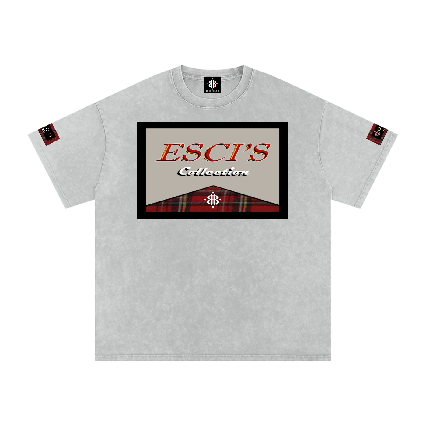 BOOJI ITALY ESCI'S COLLECTION SNOW WASHED T-SHIRT
