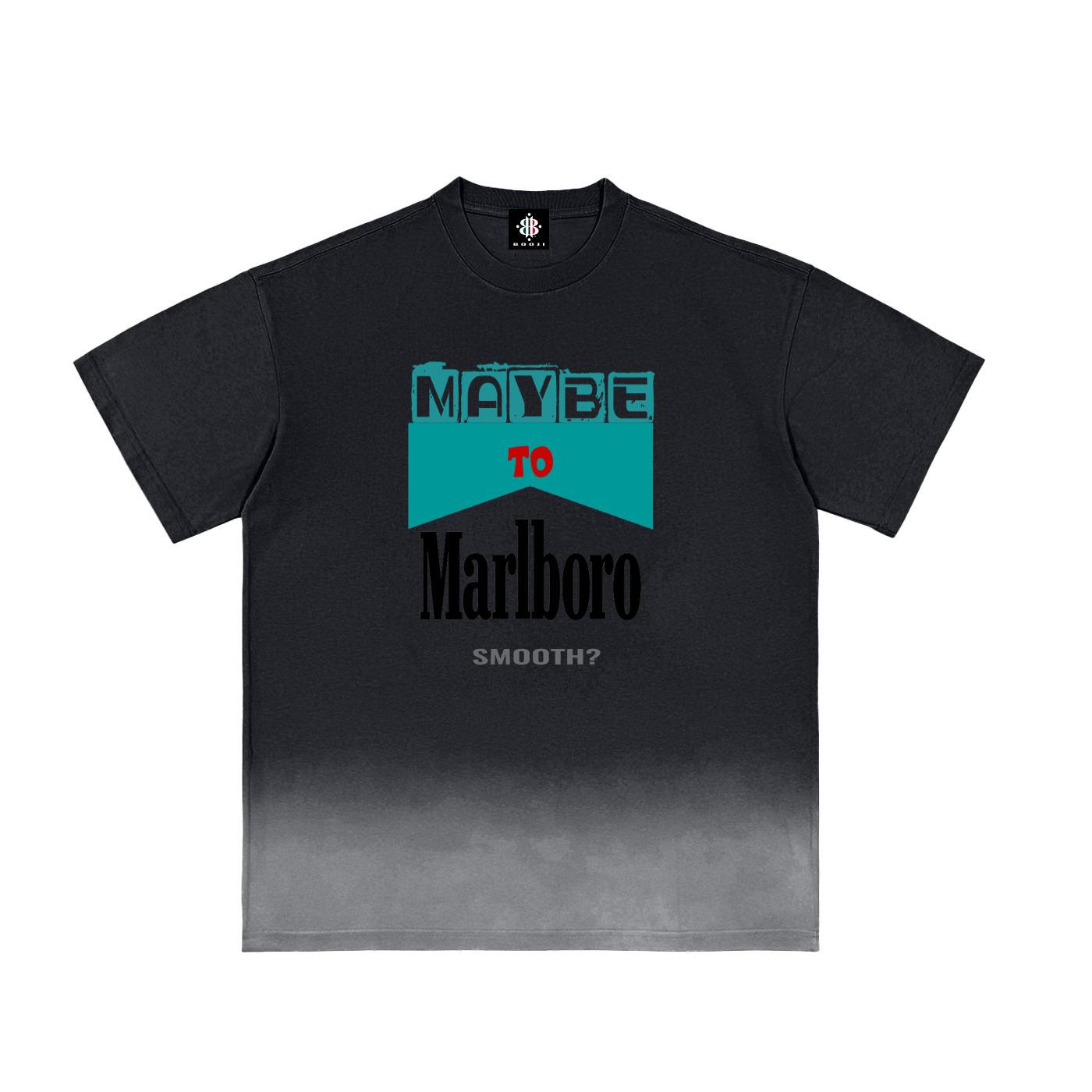 BOOJI ITALY MAYBE TO MARLBORO SMOOTH SUNFADED T-SHIRT