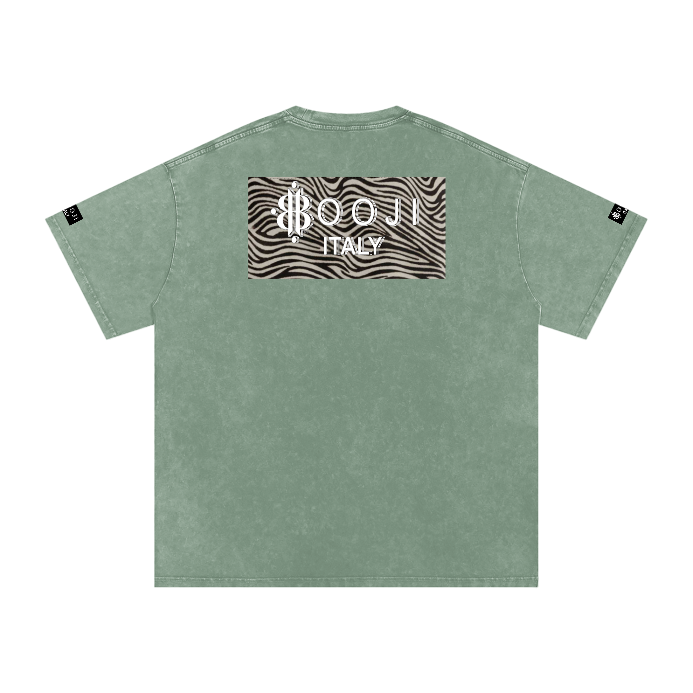 BOOJI ITALY WILD INFLUENCE Z-BACK SNOW WASHED T-SHIRT