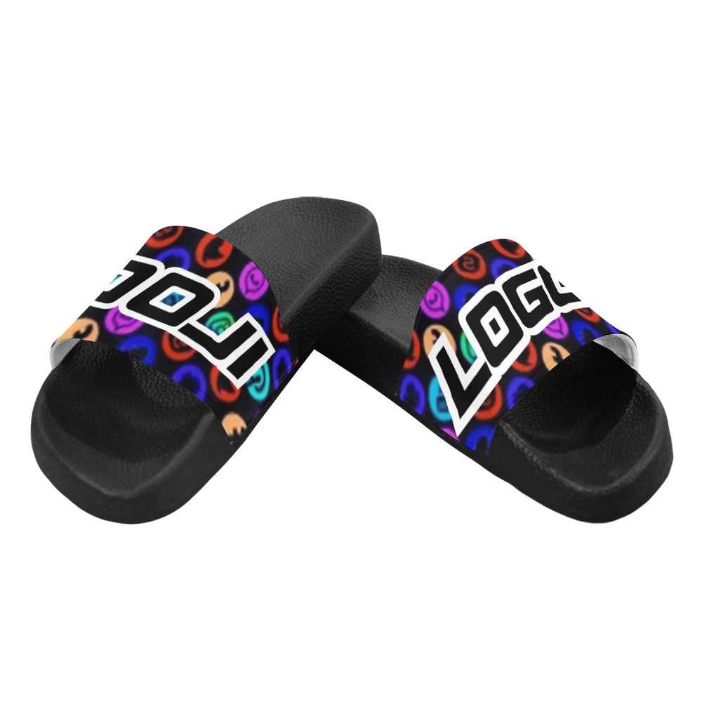BOOJI ITALY "LOGOS COLLECTION" INVERTS MENS SLIDES
