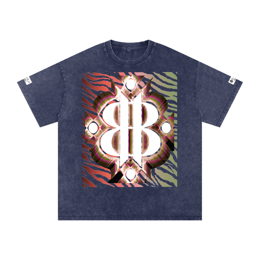 BOOJI ITALY WILD INFLUENCE KNIFE SNOW WASHED T-SHIRT