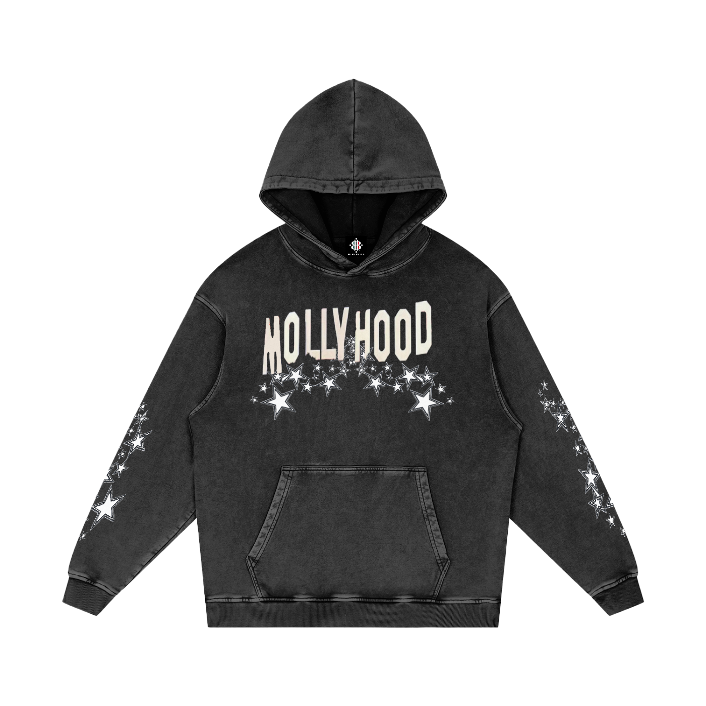 BOOJI ITALY MOLLYHOOD COLLECTION SNOW WASHED T-SHIRT