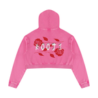 BOOJI ITALY BADDY COLLECTION MATCHING 2 PIECE SWEATSUIT WOMEN'S CROP HOODIE