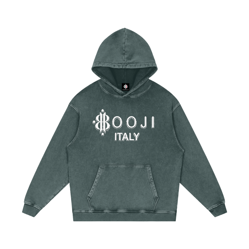 BOOJI ITALY BE A WAVE BEHAVE SNOW WASHED HOODIE