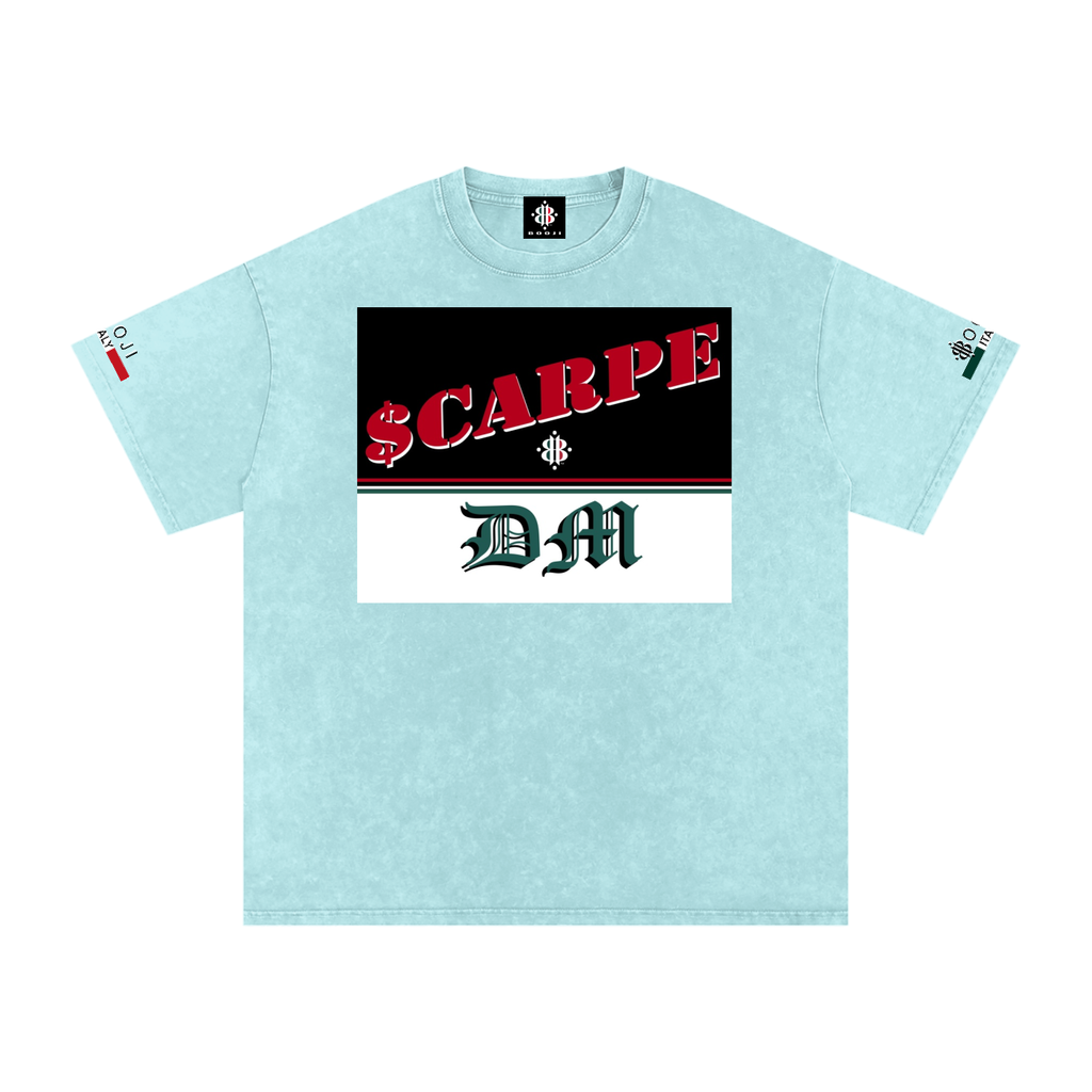 BOOJI ITALY SCARPE DM COLLECTION SNOW WASHED T-SHIRT