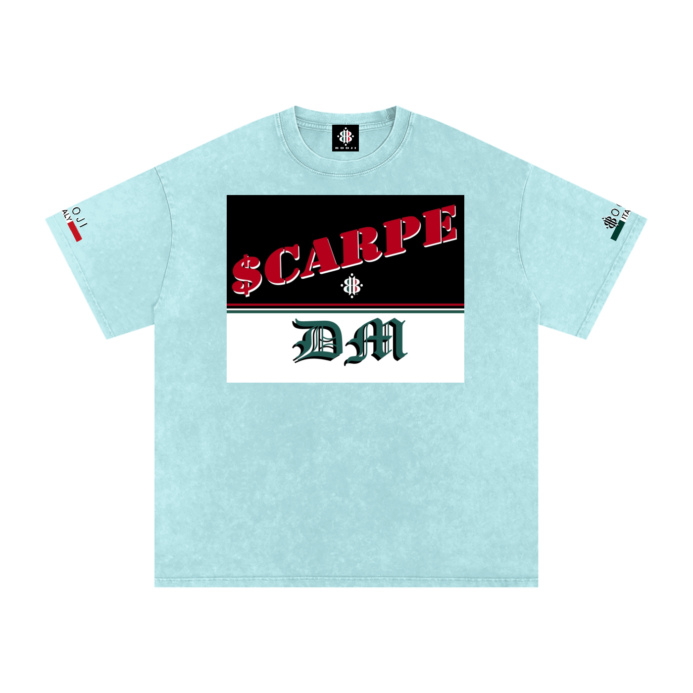 BOOJI ITALY SCARPE DM COLLECTION SNOW WASHED T-SHIRT