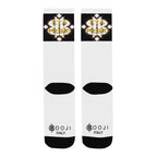 BOOJI ITALY ETA PRIMO LOGO WHITE TUBE SOCKS