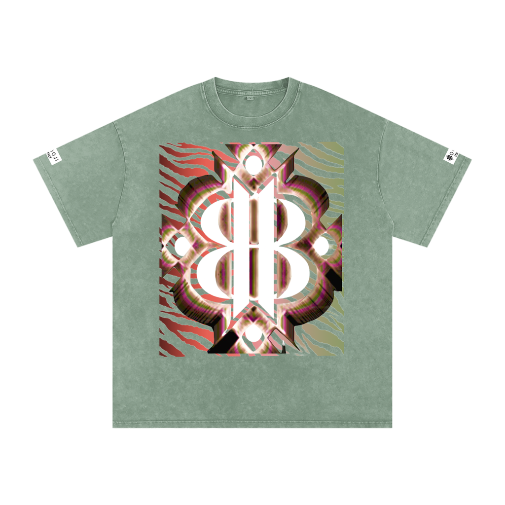 BOOJI ITALY "WILD INFLUENCE" LINE SNOW WASHED T-SHIRT