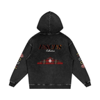 BOOJI ITALY ESCI'S COLLECTION  SNOW WASHED HOODIE