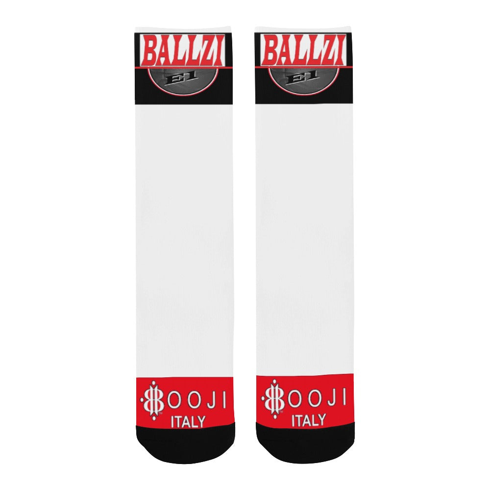 BOOJI ITALY BALLZI E1 COLLECTION MEN'S CREW SOCKS