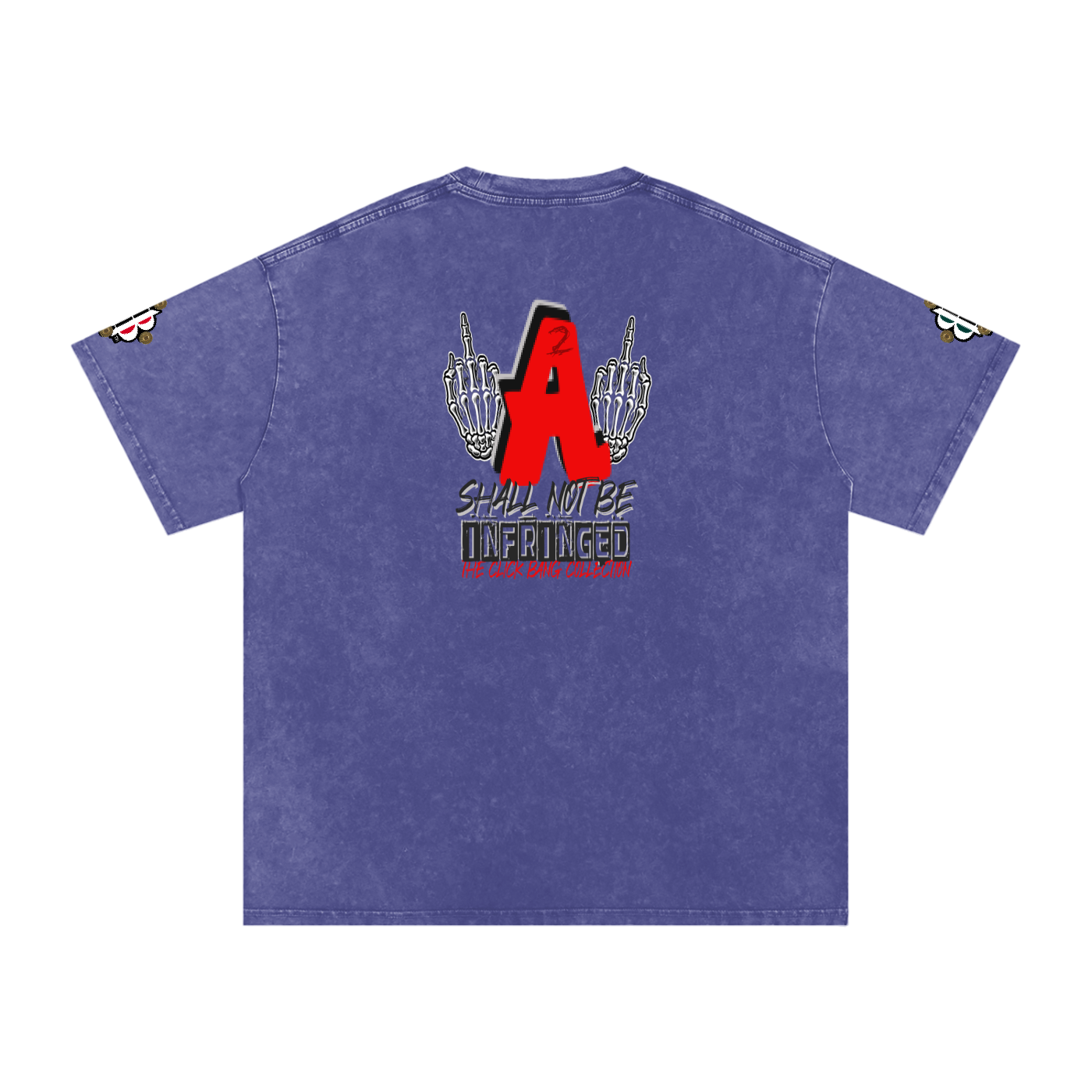 BOOJI ITALY CLICK BANG COLLECTION MENS SNOW WASHED T-SHIRT