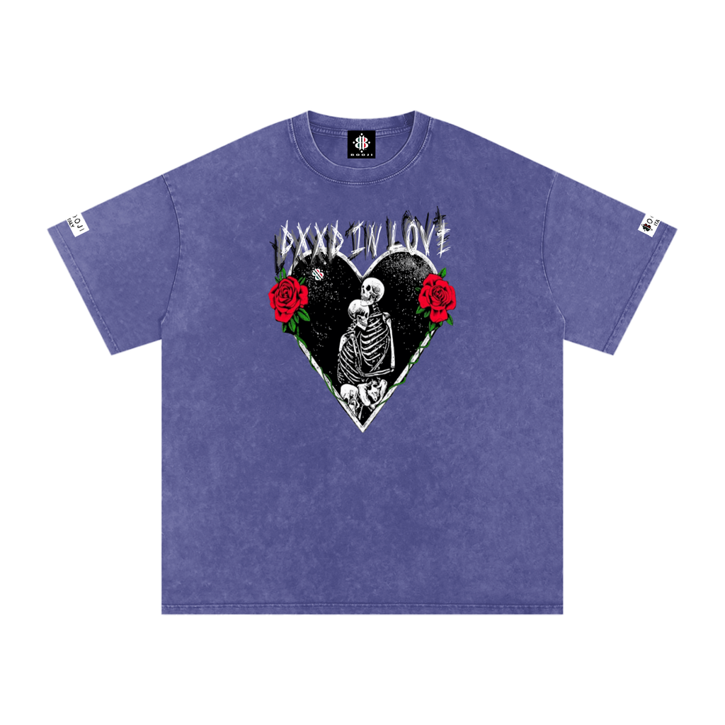 BOOJI ITALY DXXD IN LOVE SNOW WASHED T-SHIRT