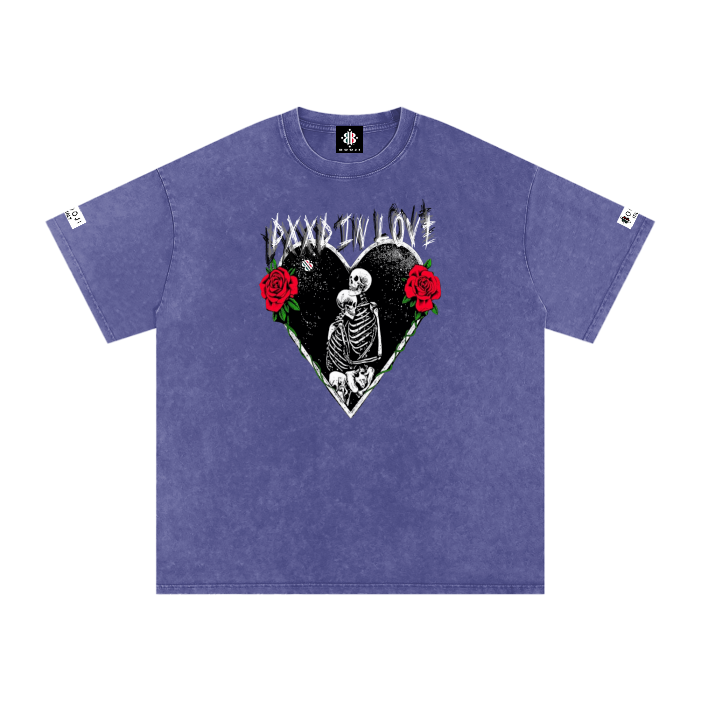 BOOJI ITALY DXXD IN LOVE SNOW WASHED T-SHIRT