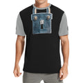 BOOJI ITALY LOCK IN HEADLOCK MENS RAGLAN STYLE T-SHIRT
