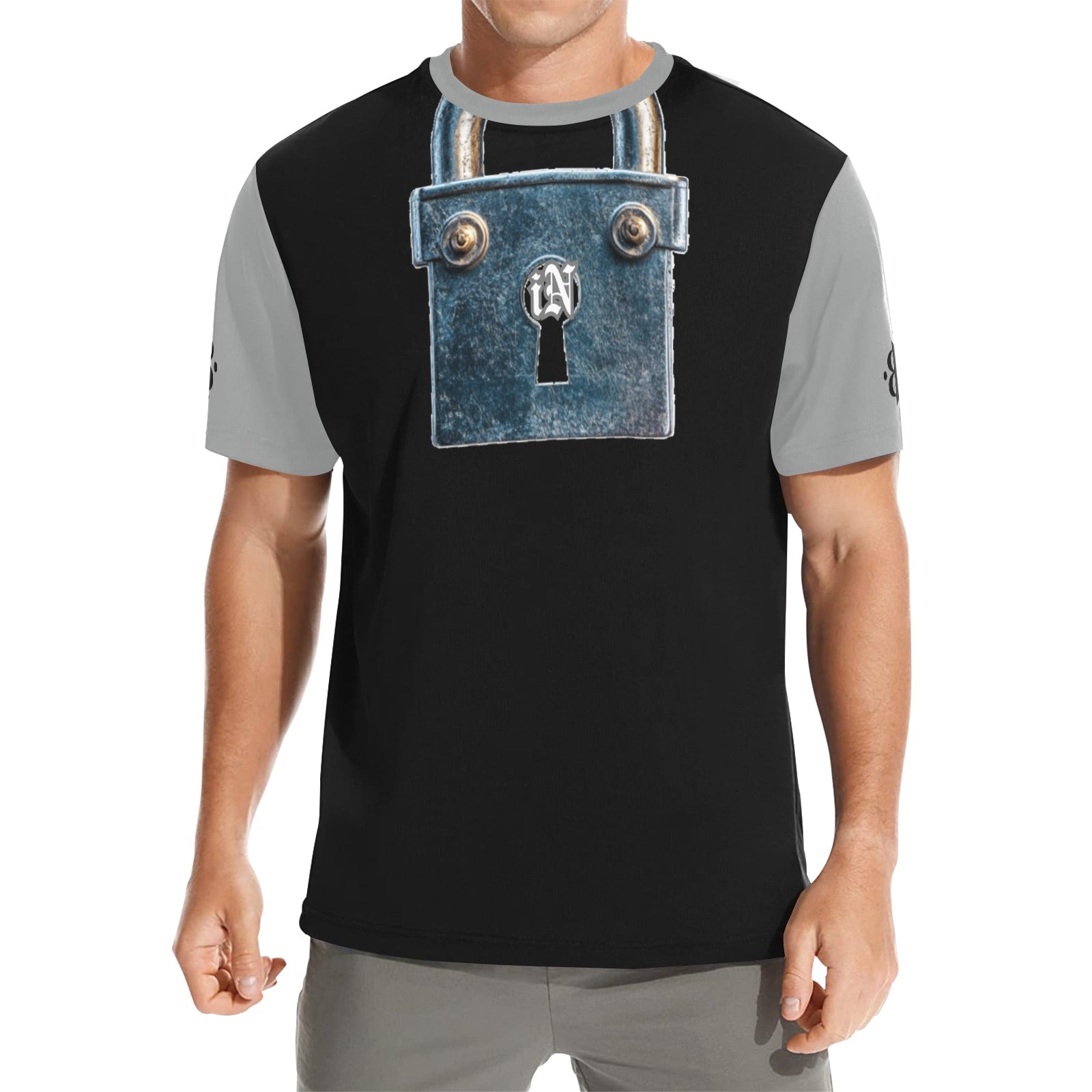 BOOJI ITALY LOCK IN HEADLOCK MENS RAGLAN STYLE T-SHIRT
