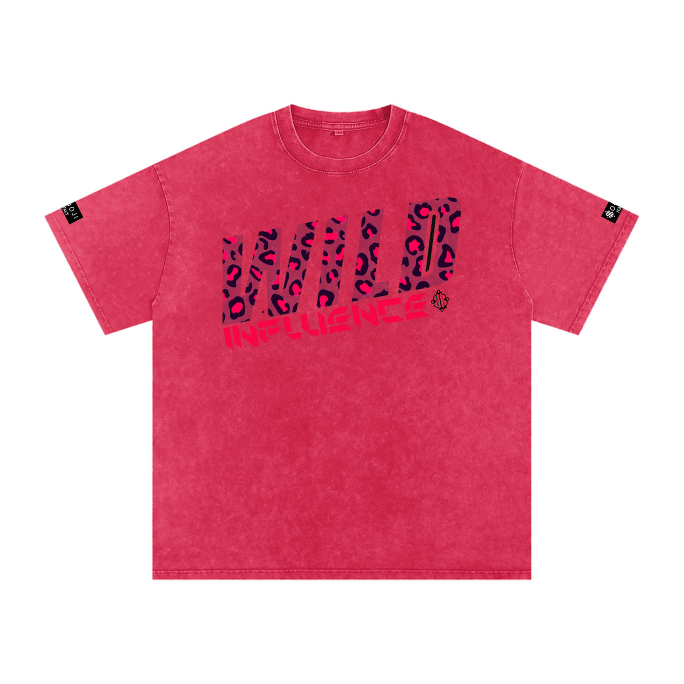 BOOJI ITALY "WILD INFLUENCE" SNOW WASHED T-SHIRT
